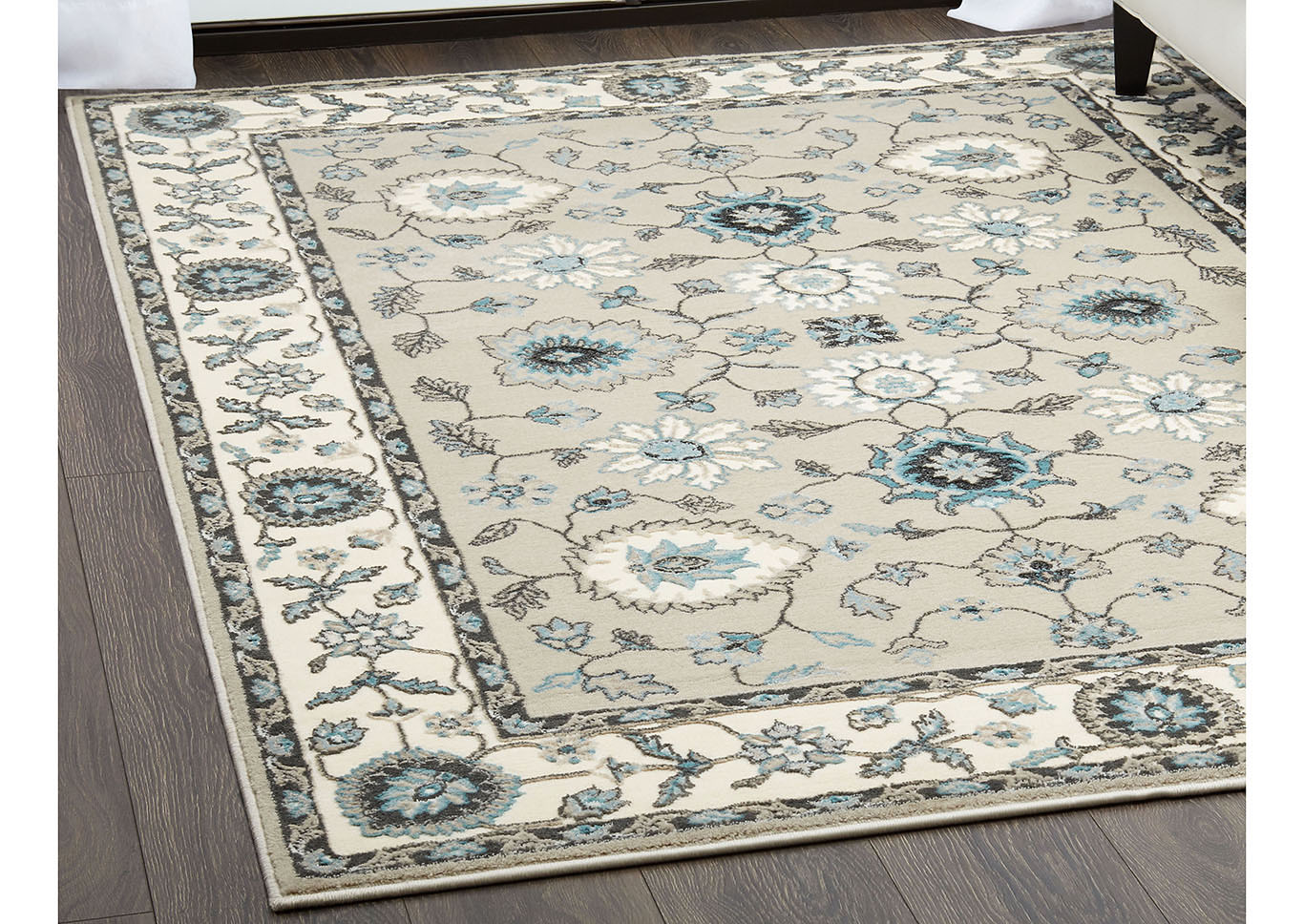 Oxford Huron Beige-Cream Area Rug,Home Dynamix