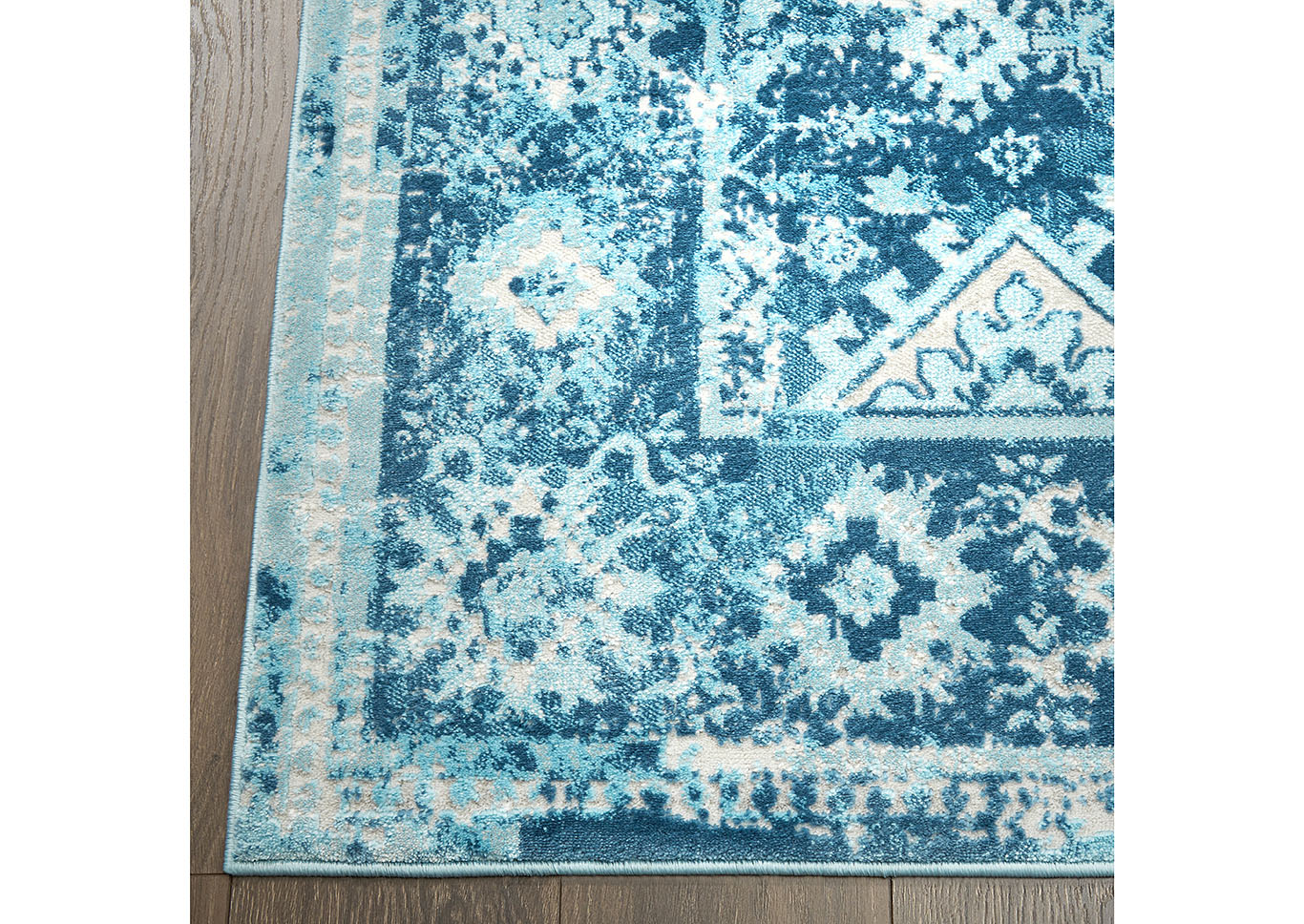Palmyra Dali Blue Area Rug,Home Dynamix
