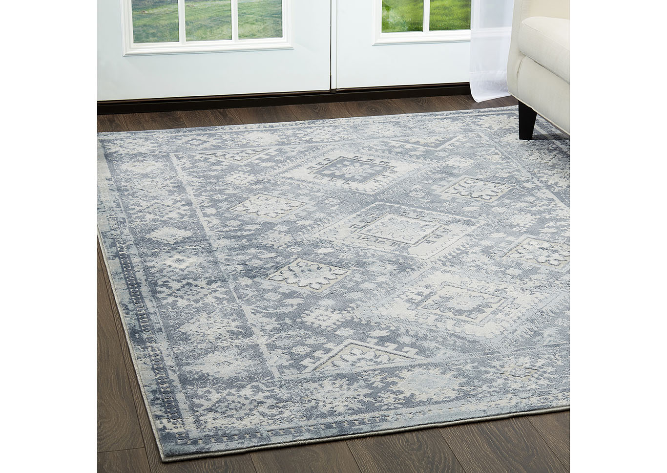 Palmyra Dali Gray Area Rug,Home Dynamix