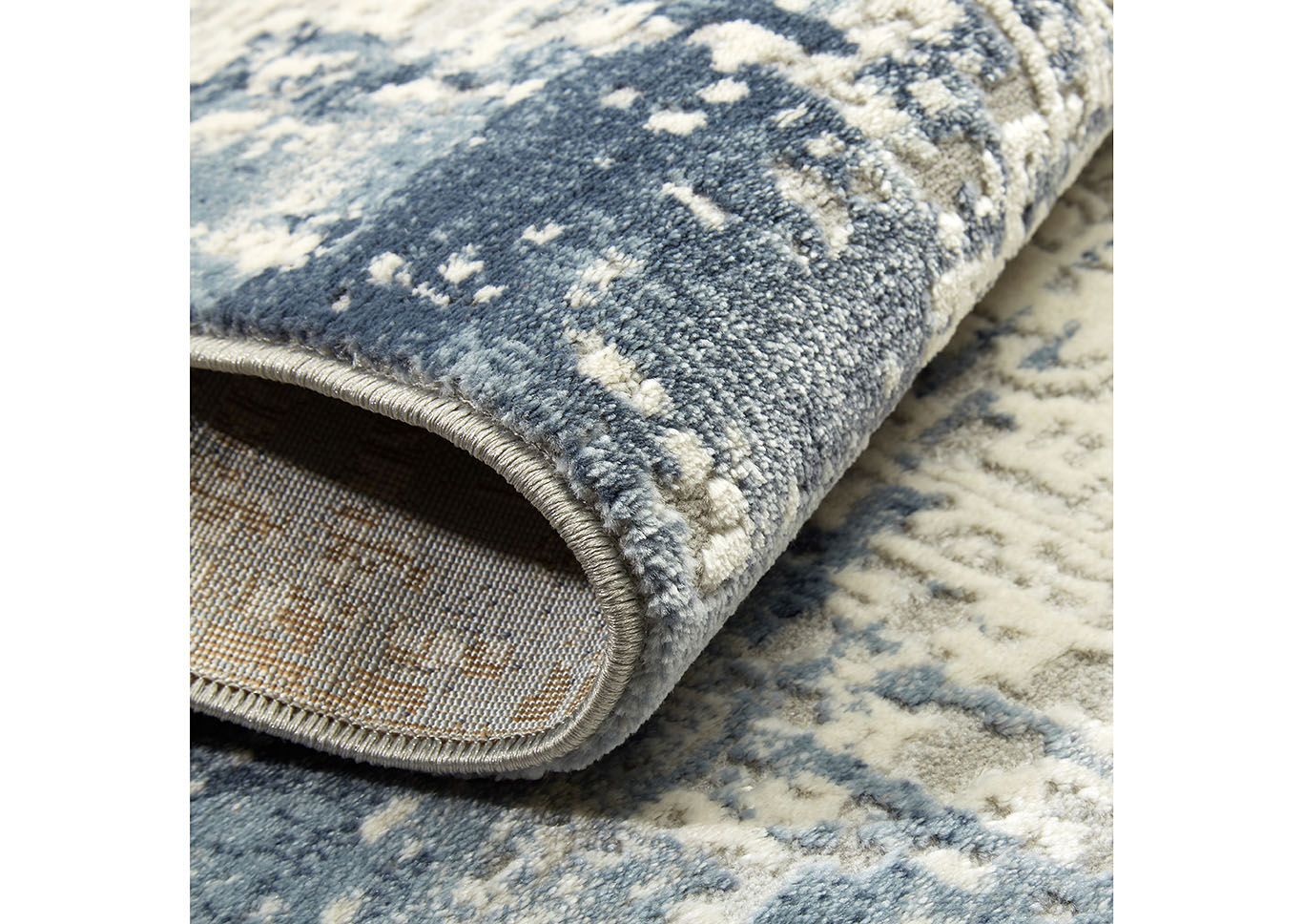 Palmyra Rene Soft Blue Area Rug,Home Dynamix