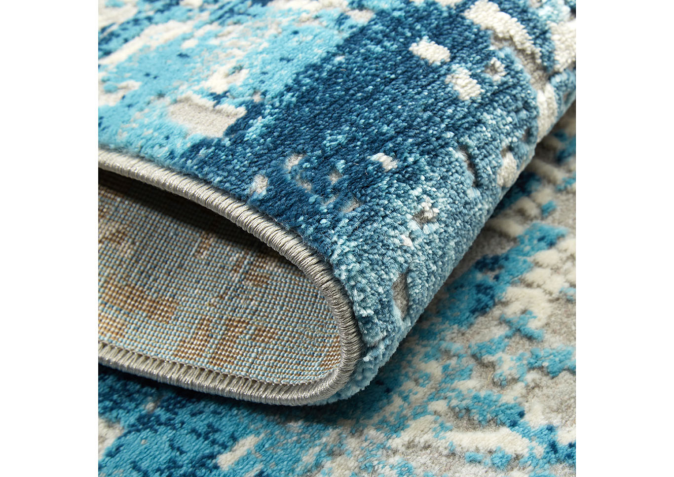 Palmyra Piet Blue Area Rug,Home Dynamix