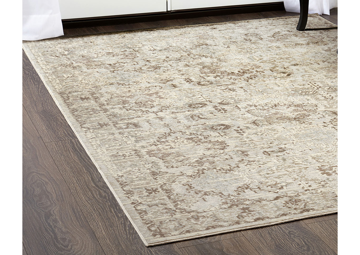 Pastel Palma Cream Area Rug,Home Dynamix