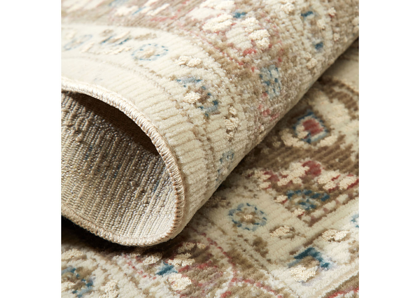 Pastel Essence Cream Area Rug,Home Dynamix