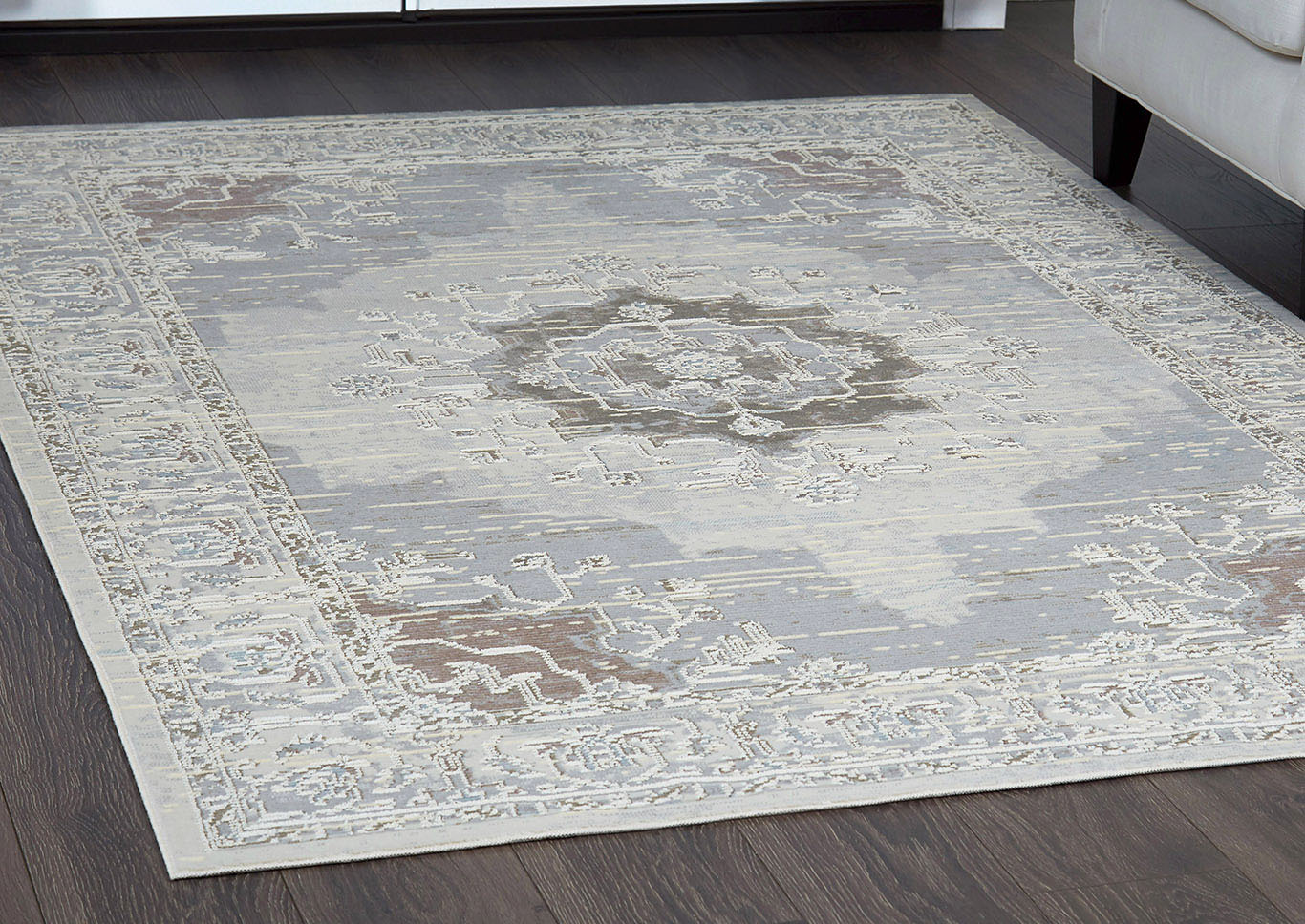 Pastel Alma Cream Area Rug,Home Dynamix