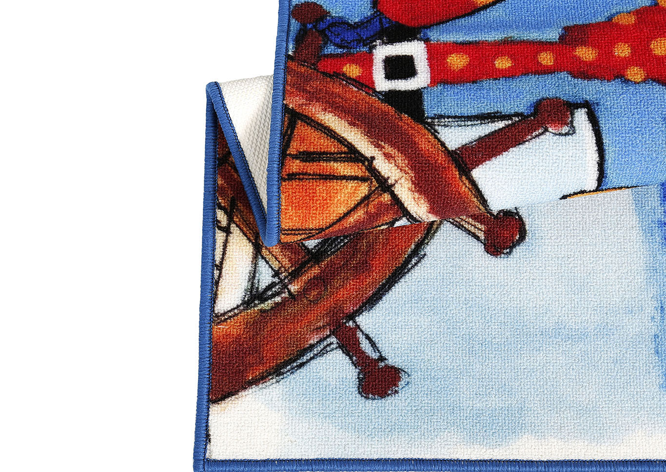 Home Dynamix Pete The Cat Elementary Kids Kids Area Rug 35.4"x51" Graphic/Print Blue/Red/Ivory,Home Dynamix