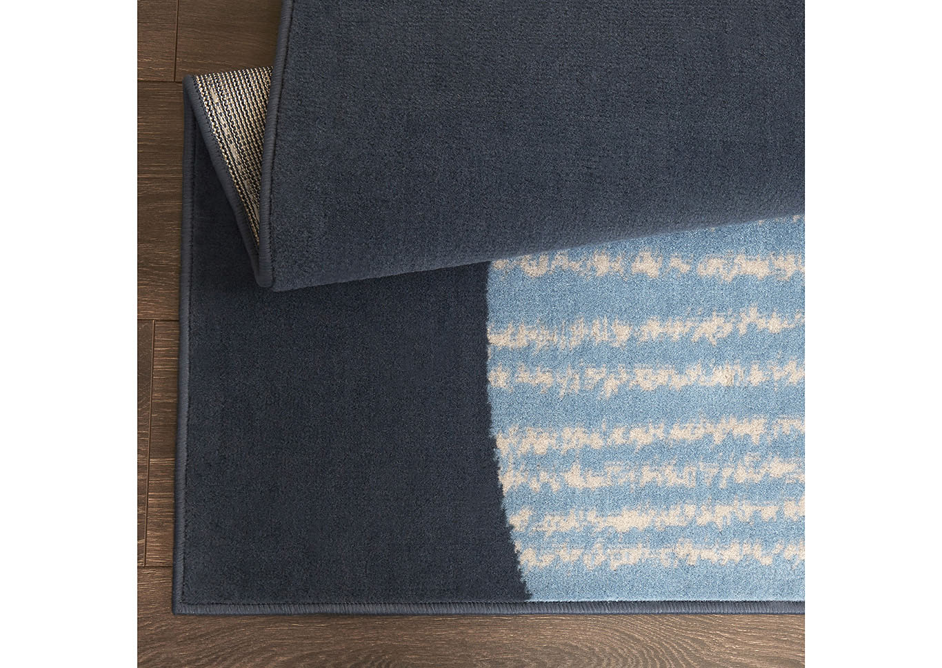 Premium Melia Midnight Blue - Blue Area Rug,Home Dynamix