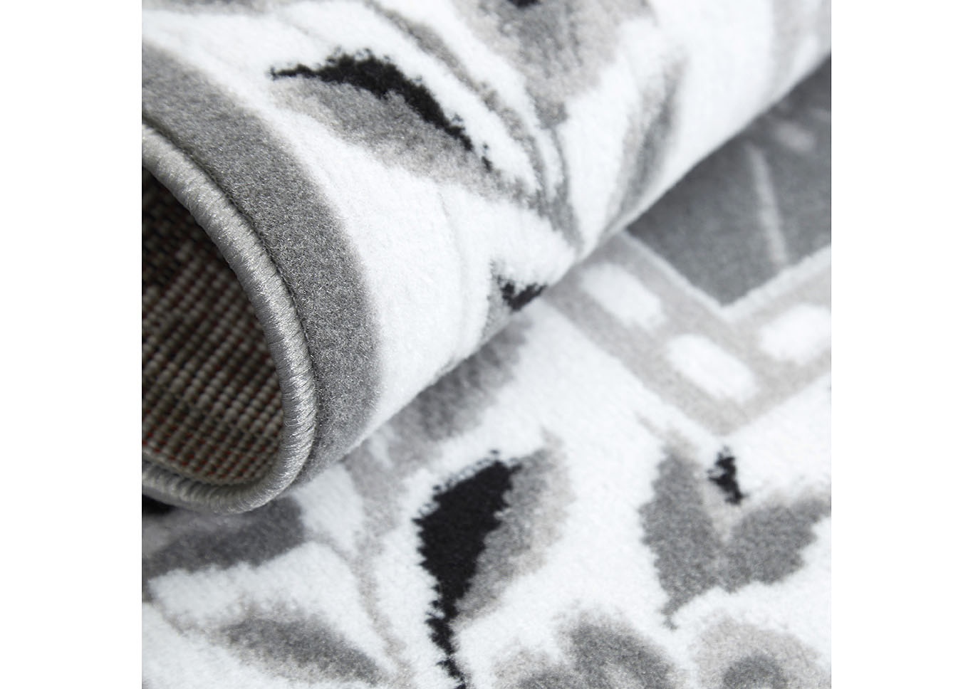 Premium Aydin Gray-Ivory Area Rug,Home Dynamix