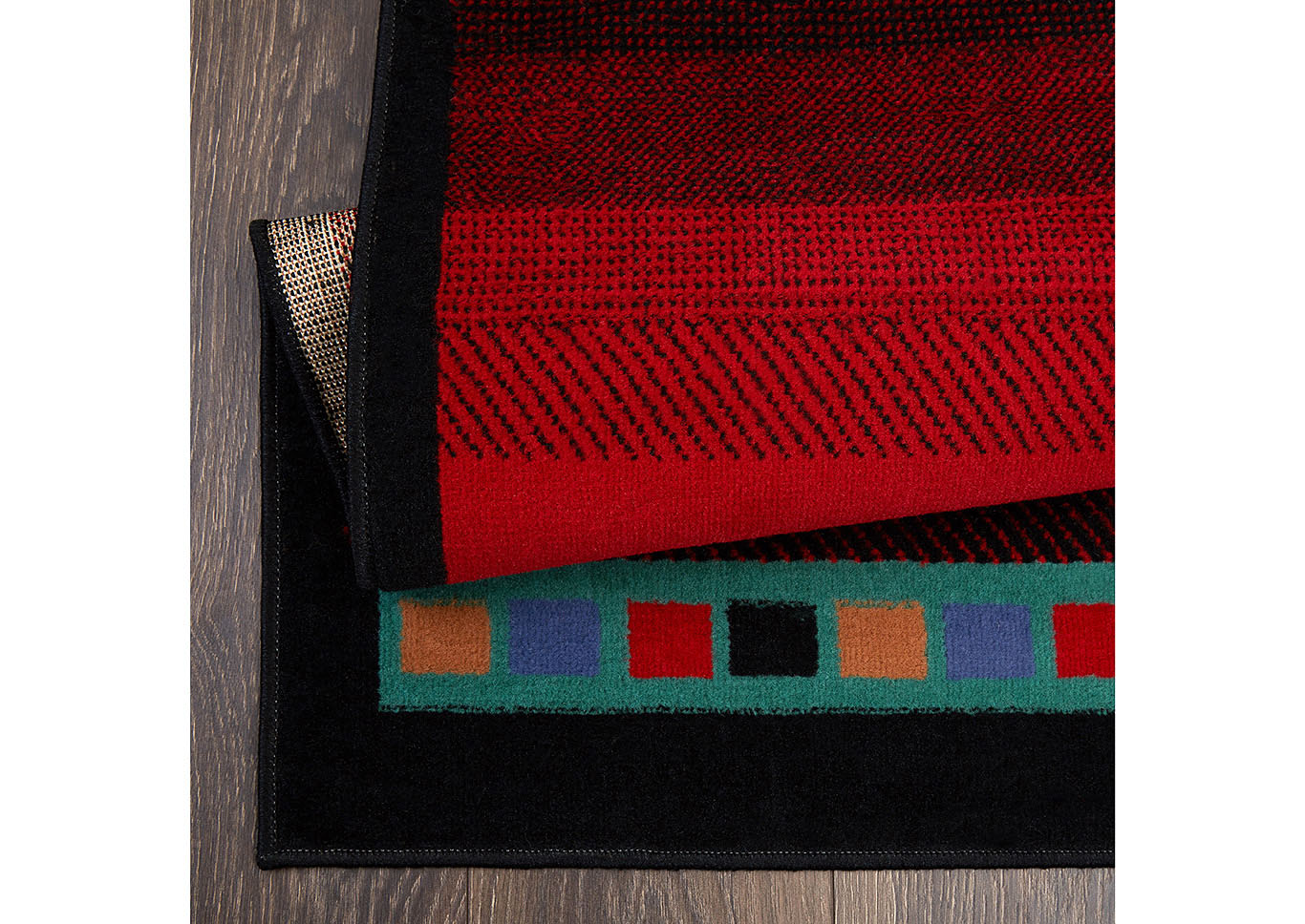 Premium Sagrada Black Area Rug,Home Dynamix