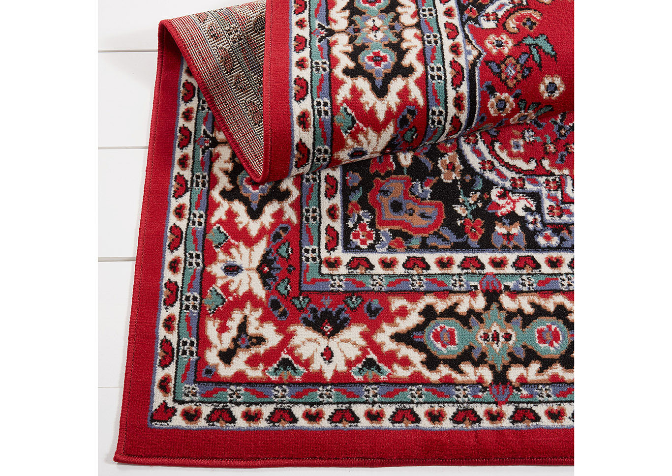 Premium Sakarya Claret Area Rug,Home Dynamix