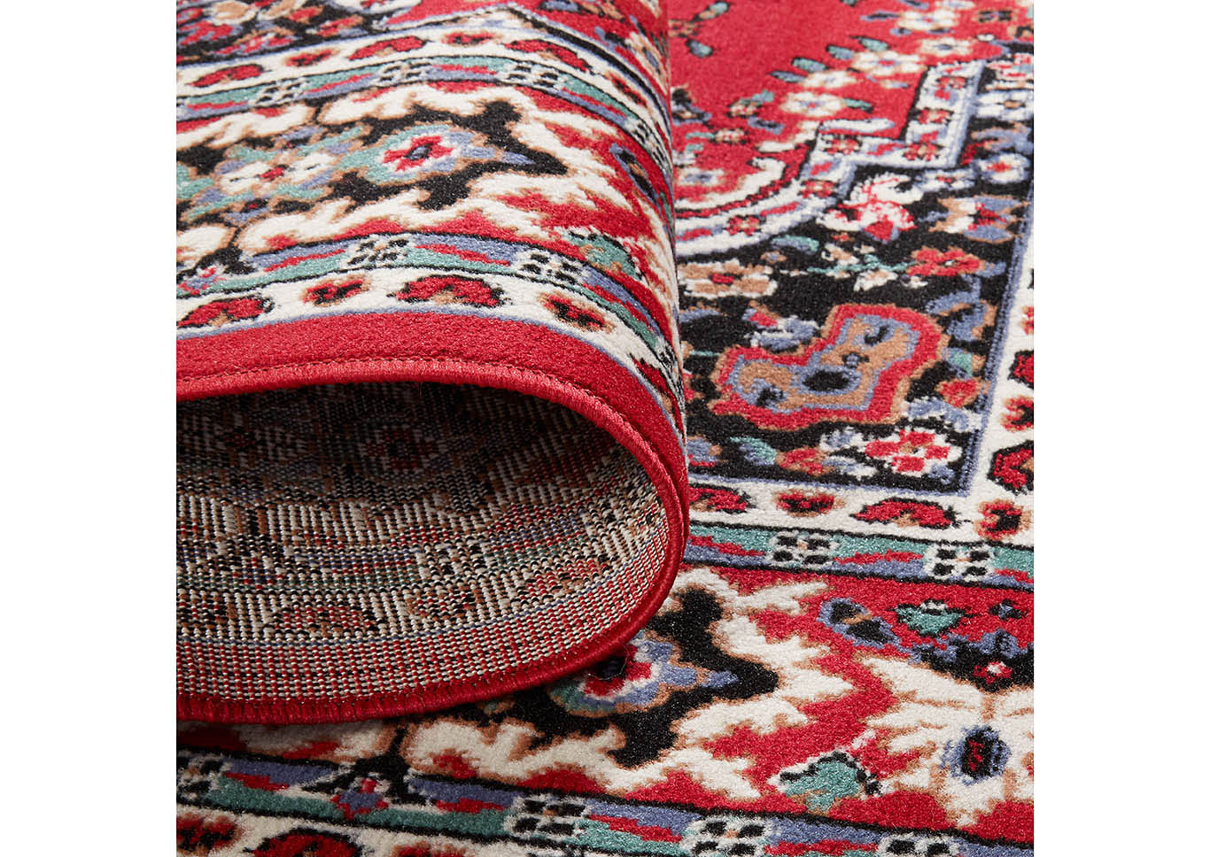Premium Sakarya Claret Area Rug,Home Dynamix