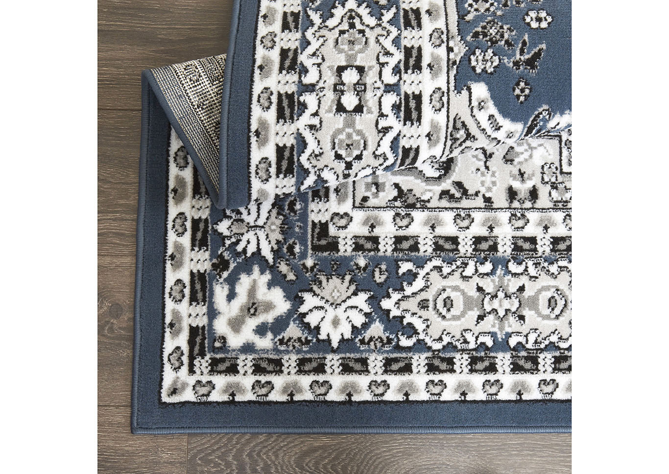 Premium Sakarya Midnight Blue Area Rug,Home Dynamix