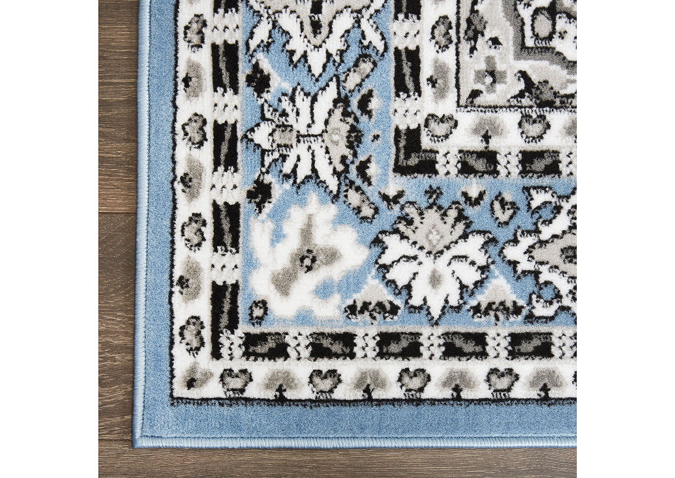 Premium Sakarya Blue Area Rug,Home Dynamix