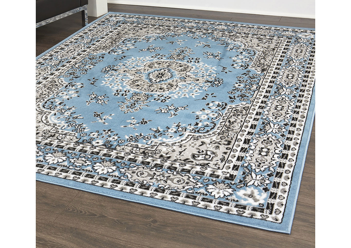 Premium Sakarya Blue Area Rug,Home Dynamix