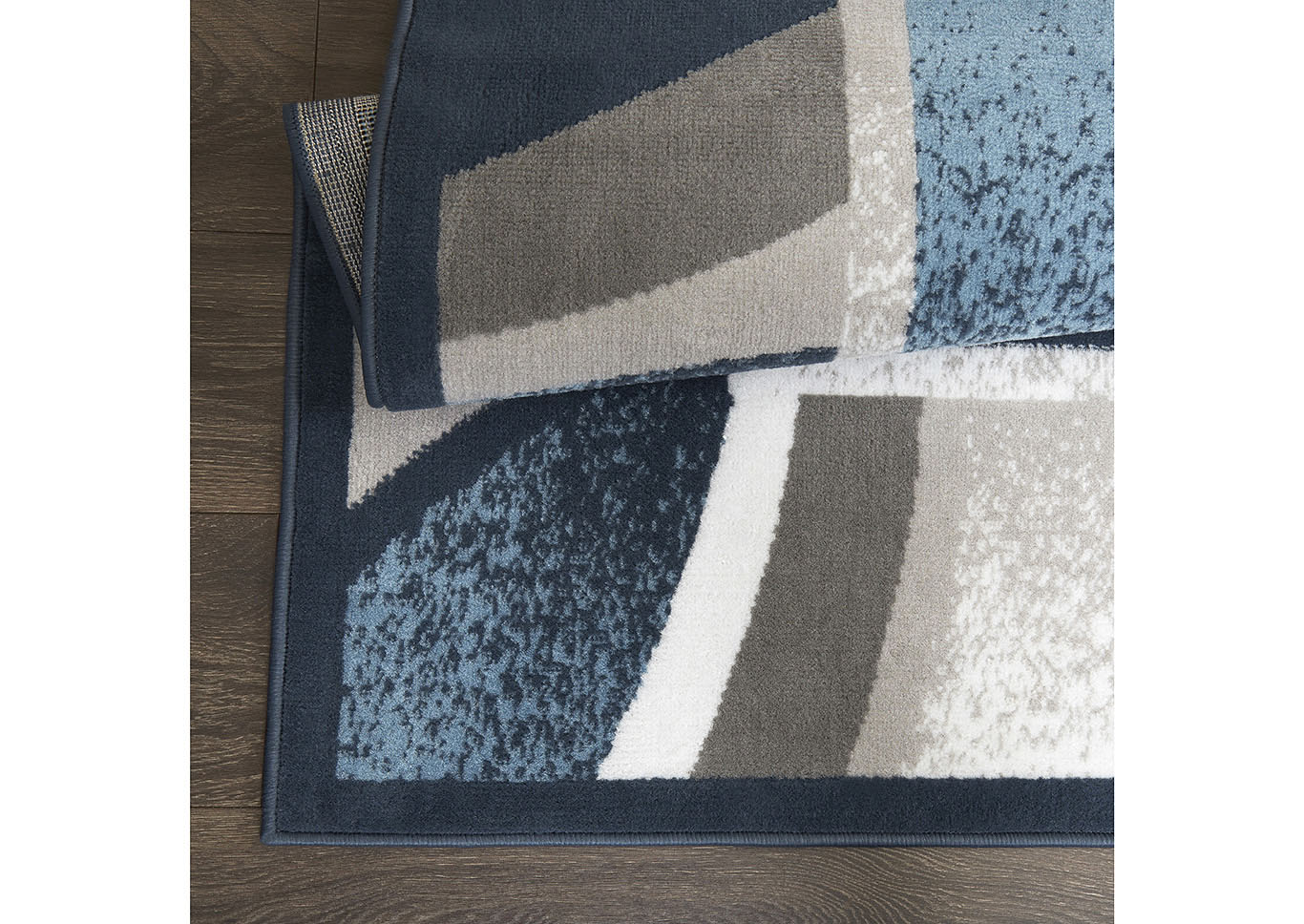 Premium Rizzy Blue Area Rug,Home Dynamix