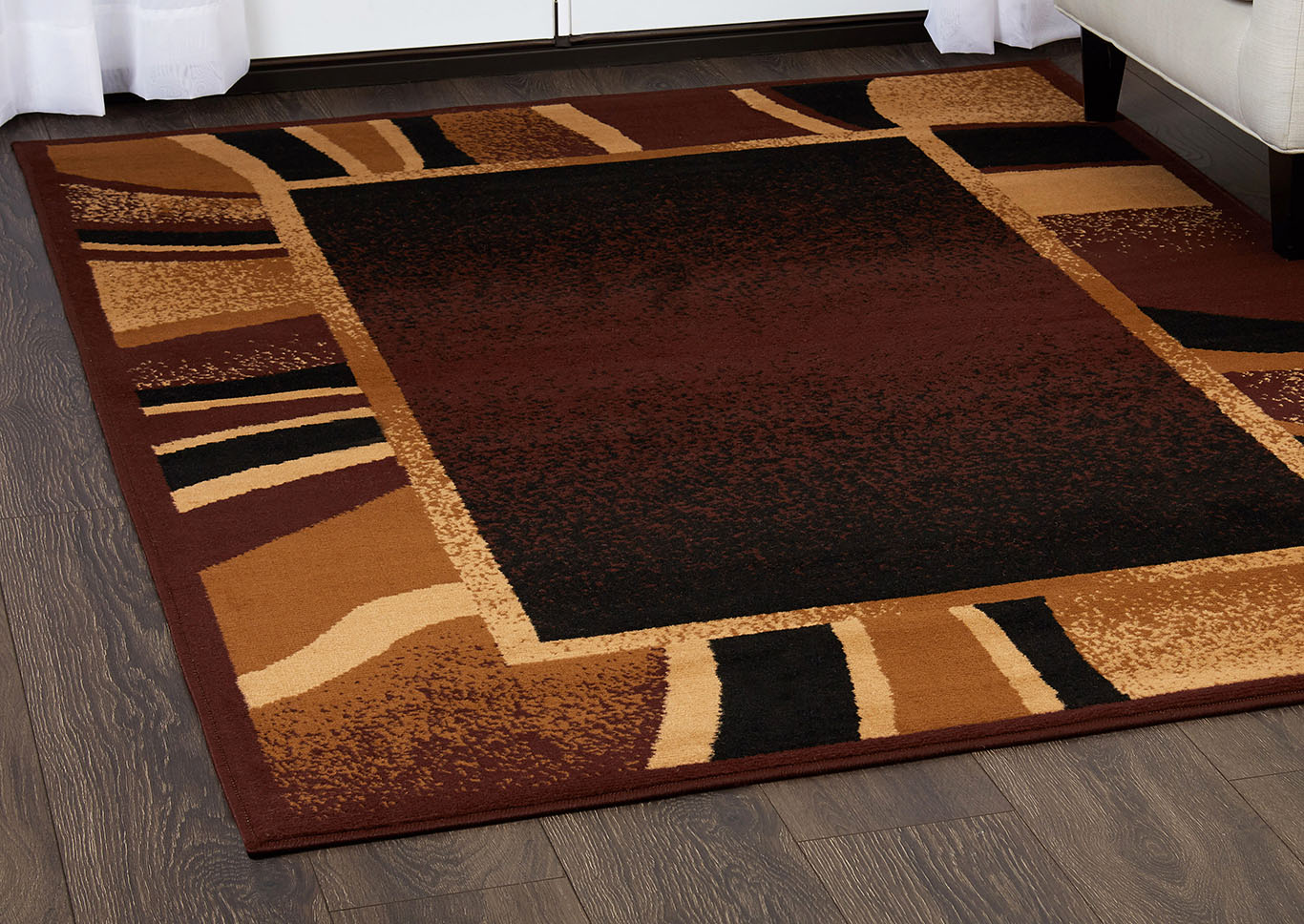 Premium Rizzy Brown Area Rug,Home Dynamix