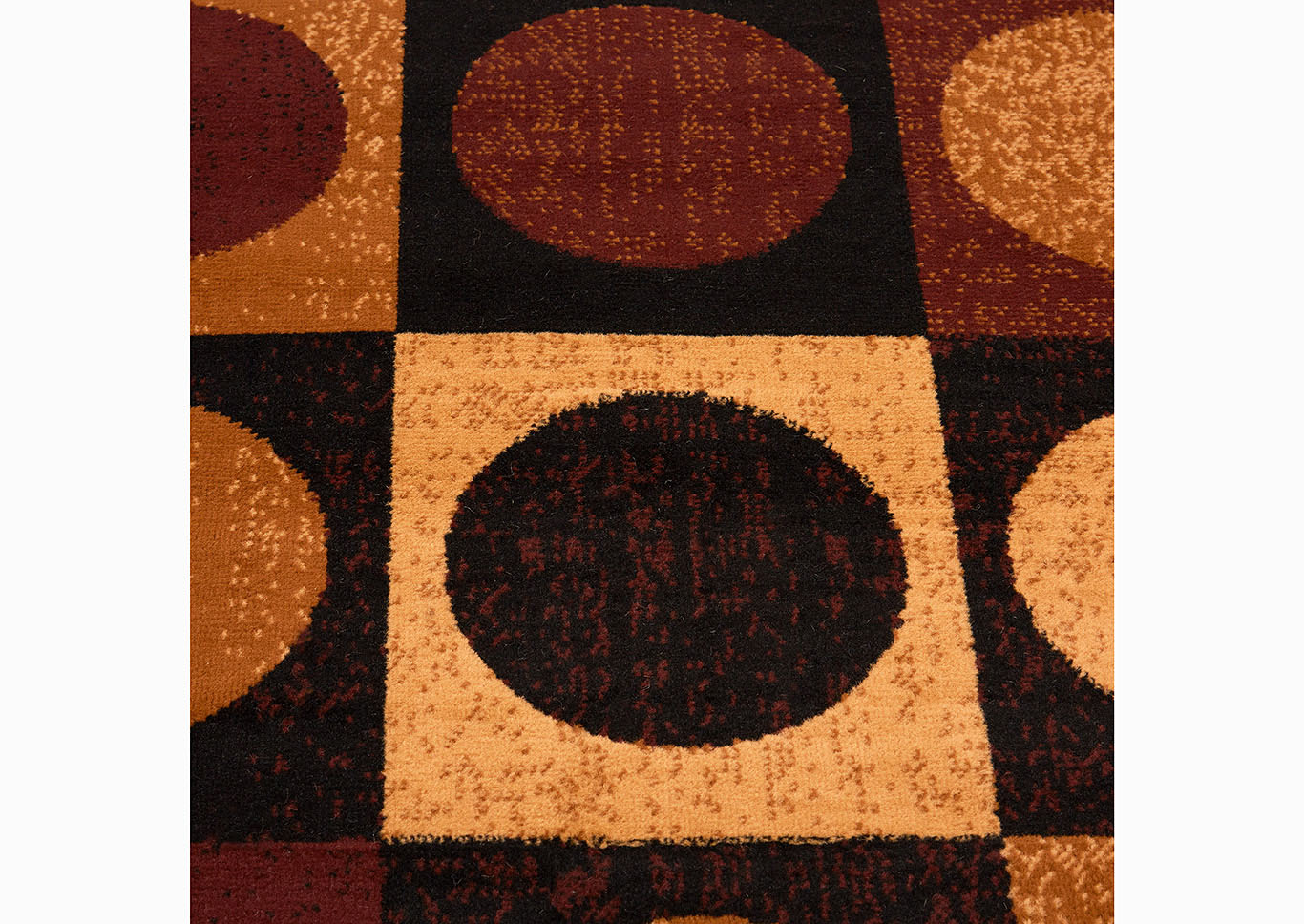 Home Dynamix Premium Volga Contemporary Area Rug 5'2"x7'4" Geometric Black/Brown/Beige,Home Dynamix