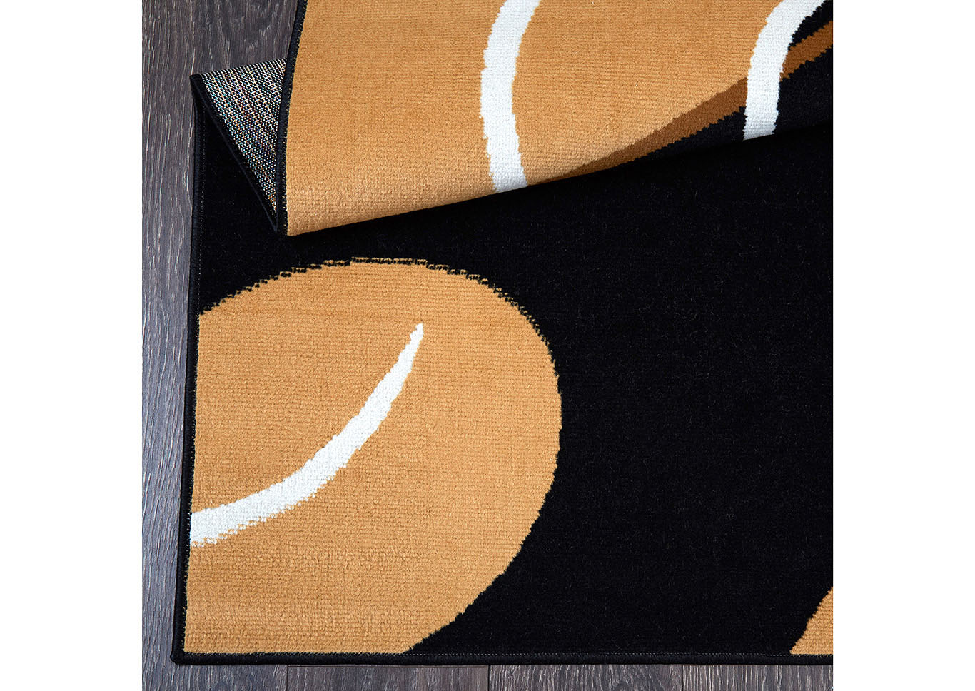 Home Dynamix Premium Loire Contemporary Area Rug 3'7"x5'2" Abstract Black/Brown/Ivory,Home Dynamix