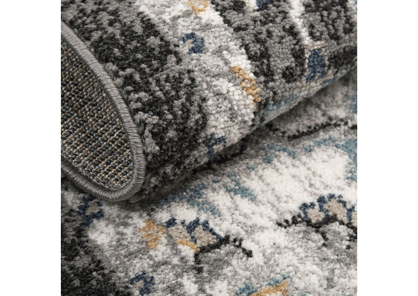 Riviera Romano Ivory Anthracite Area Rug,Home Dynamix