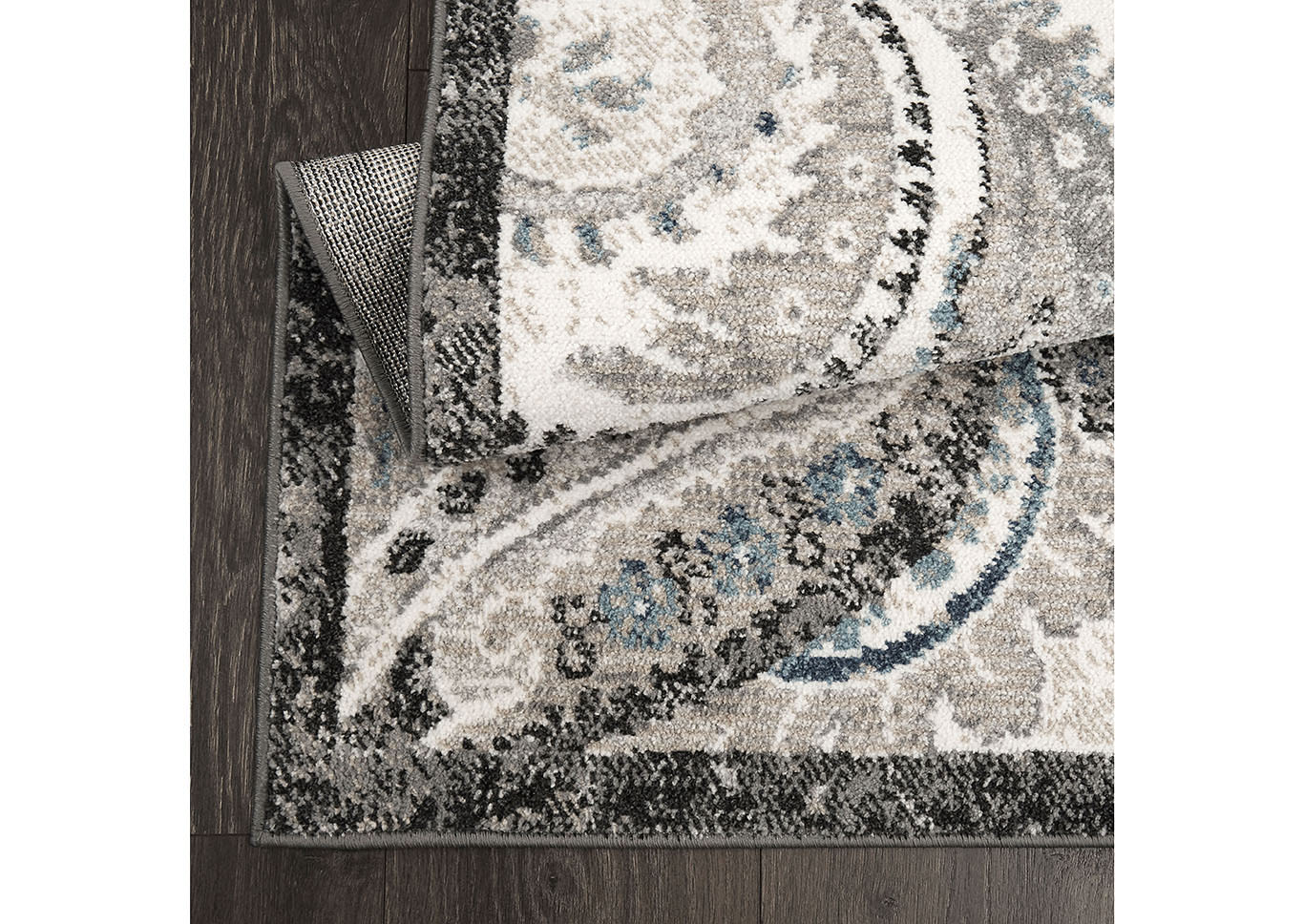 Home Dynamix Riviera Damaris Transitional Area Rug 7'10"x10'2" Paisley Ivory/Gray/Beige,Home Dynamix