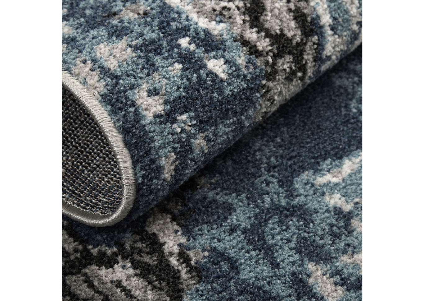 Riviera Alvarado Gray-Blue Area Rug,Home Dynamix