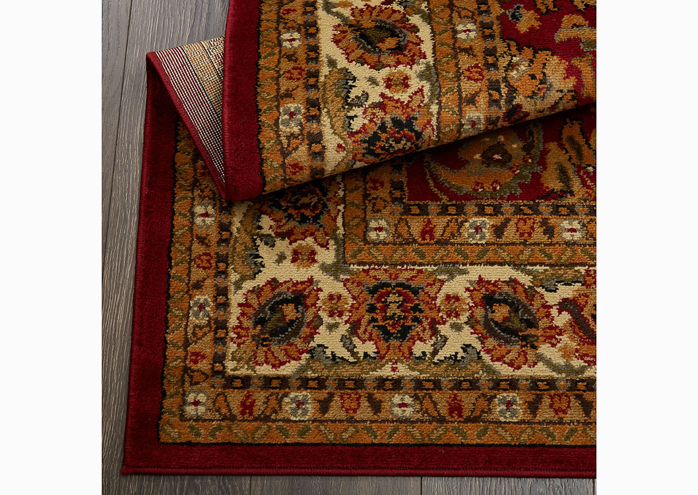Royalty Orion Red Area Rug,Home Dynamix