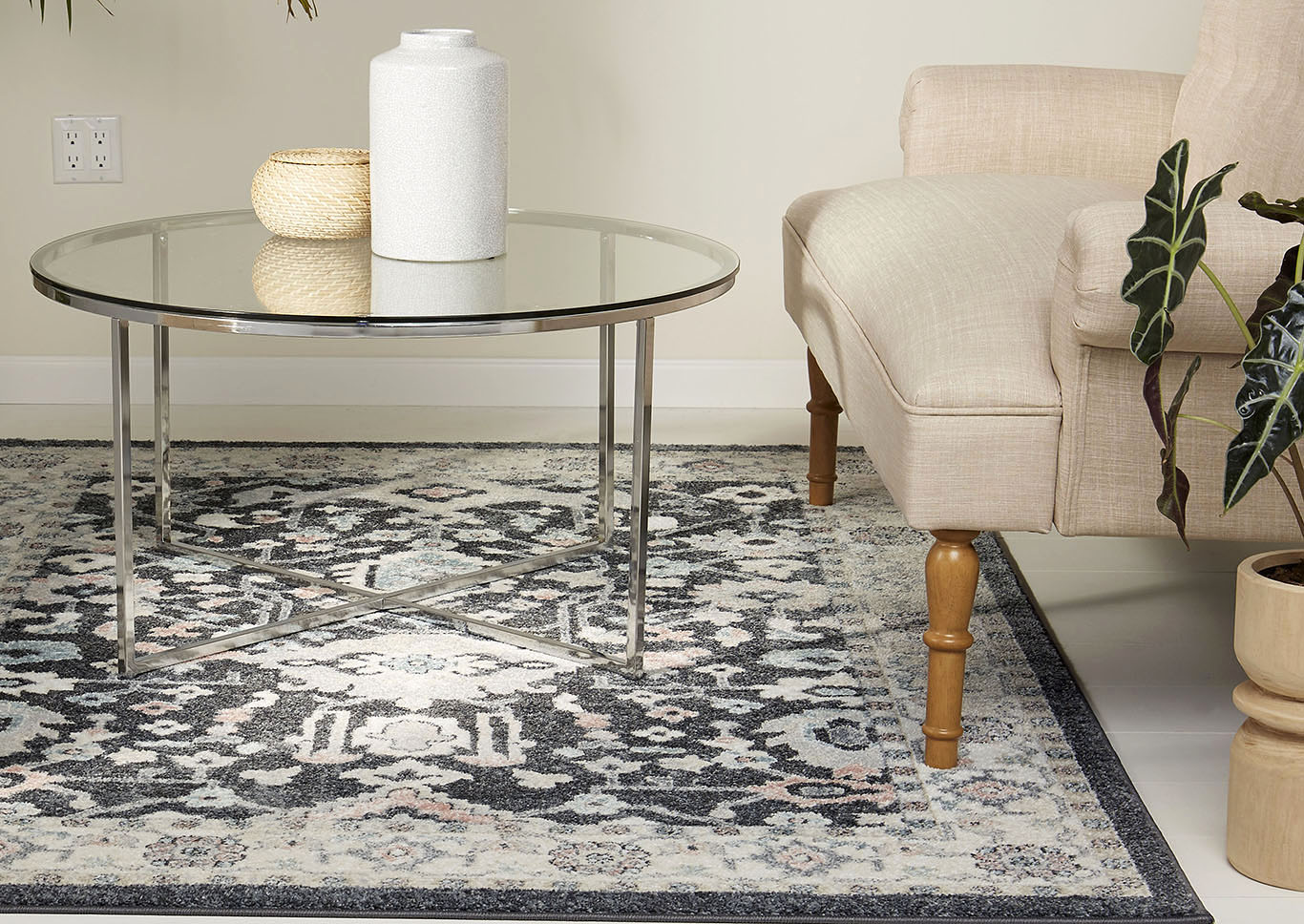 New Weave Samira Ivory-Multi Area Rug,Home Dynamix