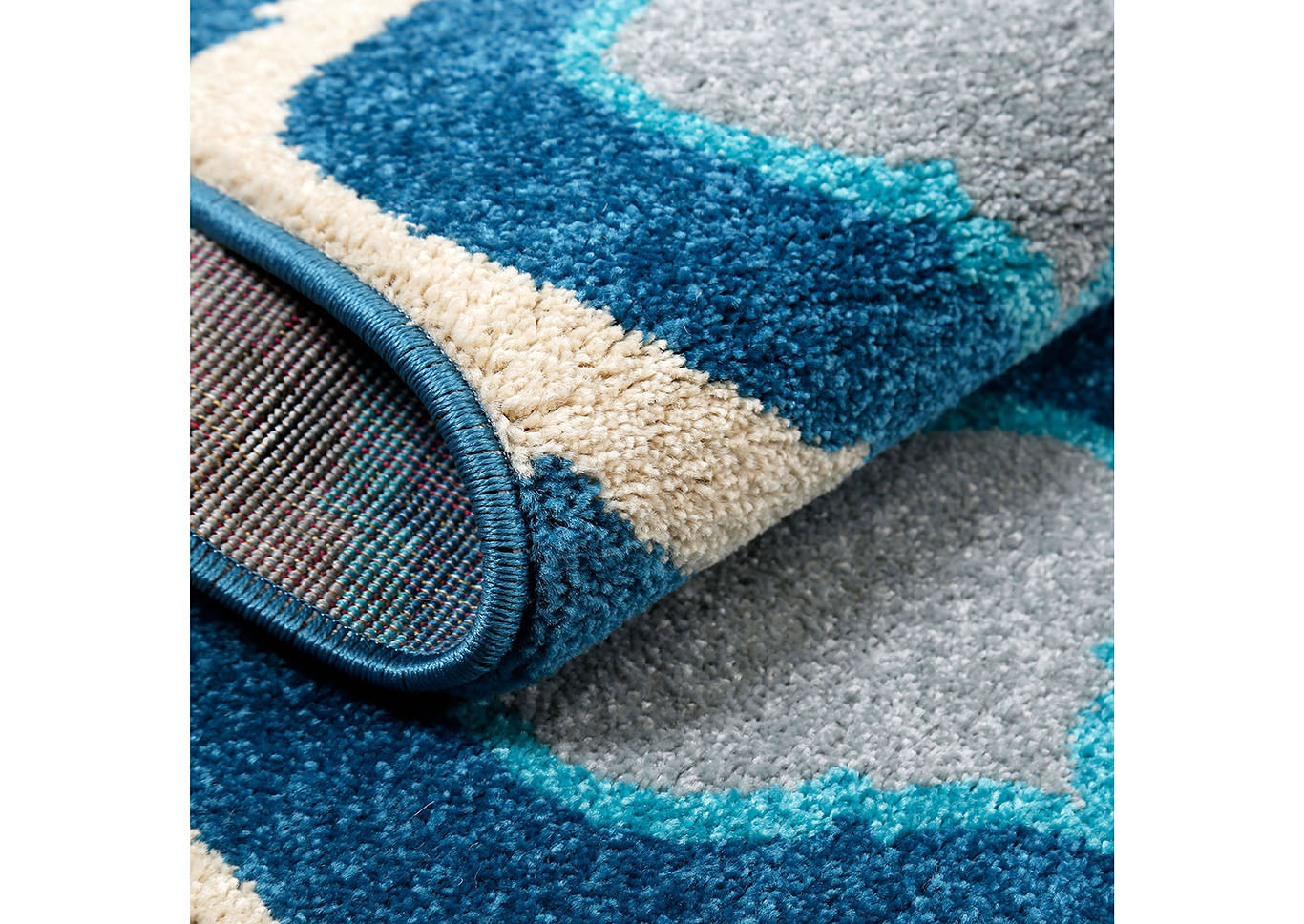 Home Dynamix Serena Taira Contemporary Area Rug 5'3"x7'2" Trellis Ivory/Navy Blue,Home Dynamix