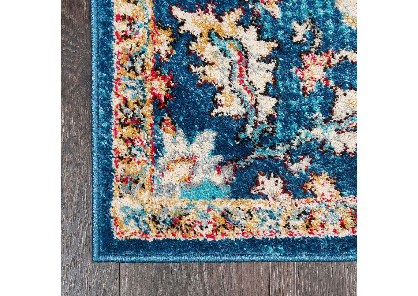 Home Dynamix Serena Daina Bohemian Area Rug 7'9"x10'2" Medallion Ivory/Navy Blue,Home Dynamix