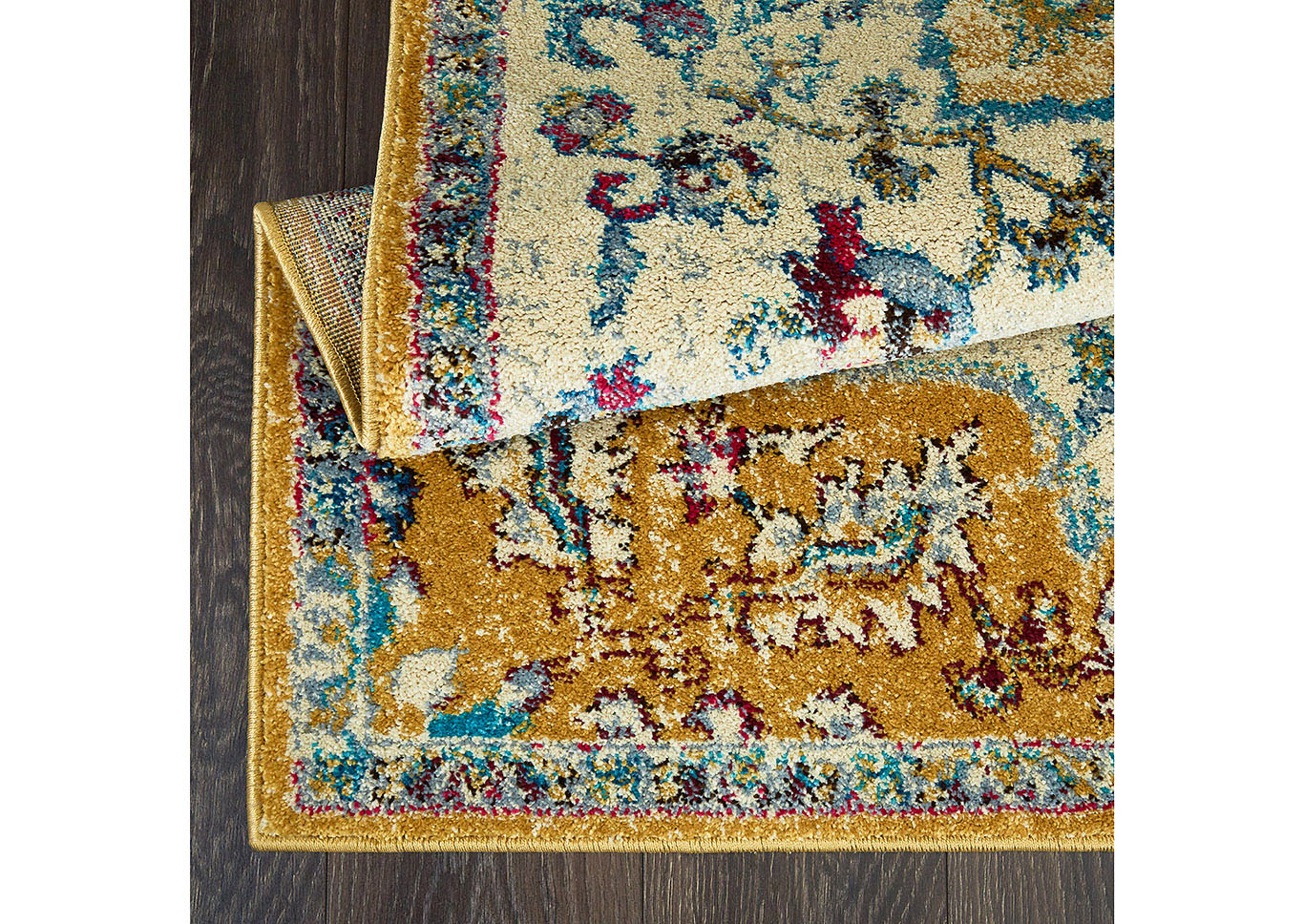 Home Dynamix Serena Merida Bohemian Area Rug 5'3"x7'2" Medallion Ivory/Beige,Home Dynamix