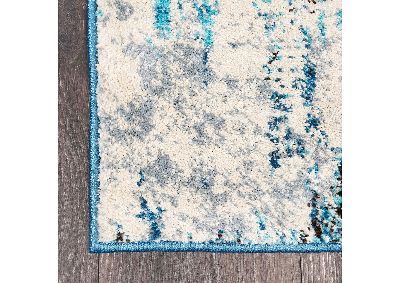 Home Dynamix Serena Marirose Contemporary Area Rug 7'9"x10'2" Abstract Ivory/Blue,Home Dynamix