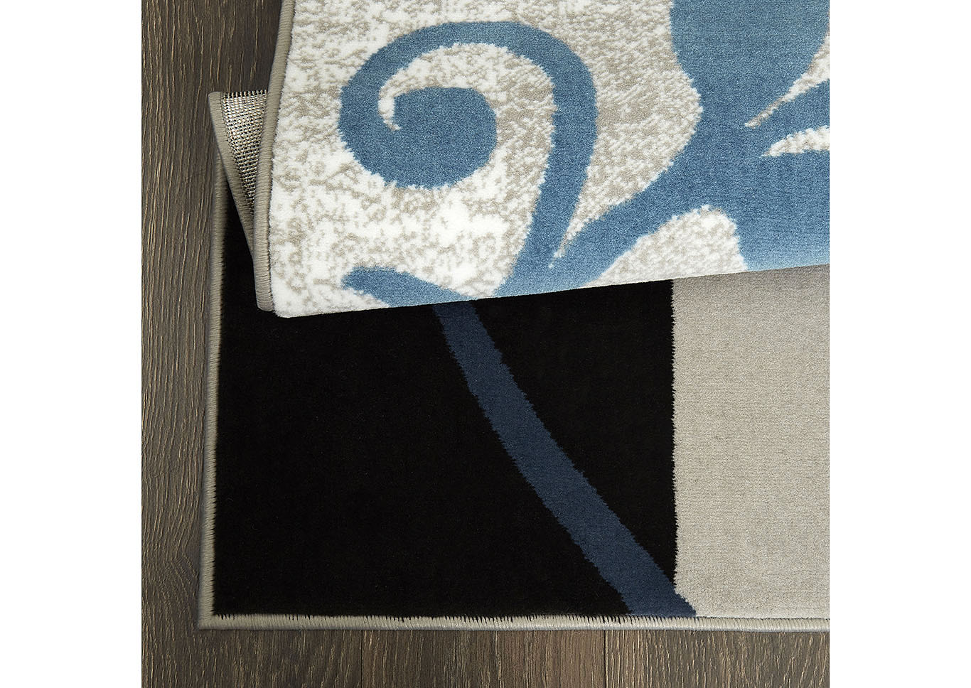 Tremont Lane Frizzle Blue Area Rug,Home Dynamix