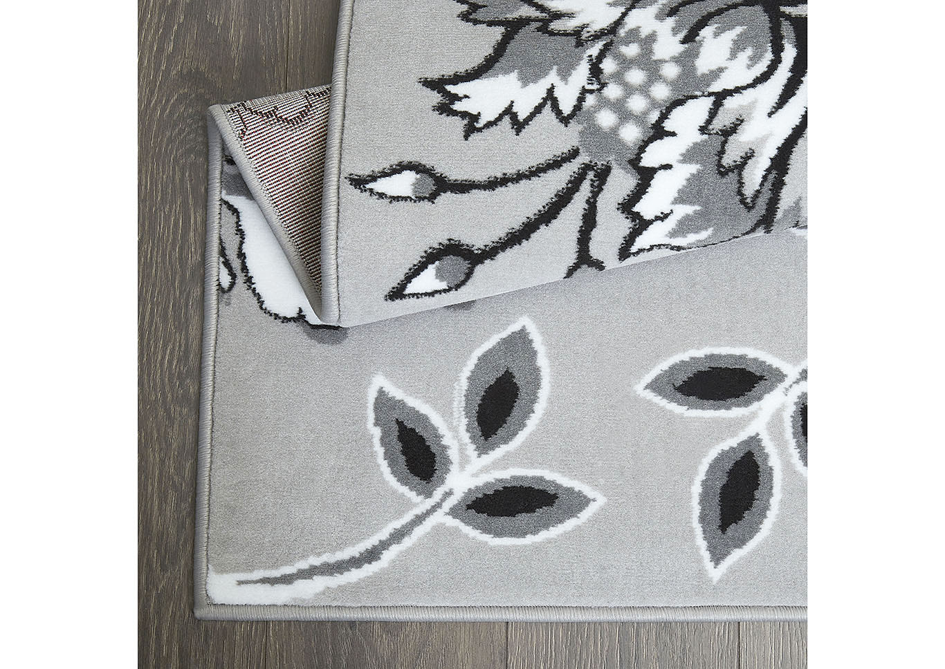 Tremont Lane Azria Gray Area Rug,Home Dynamix