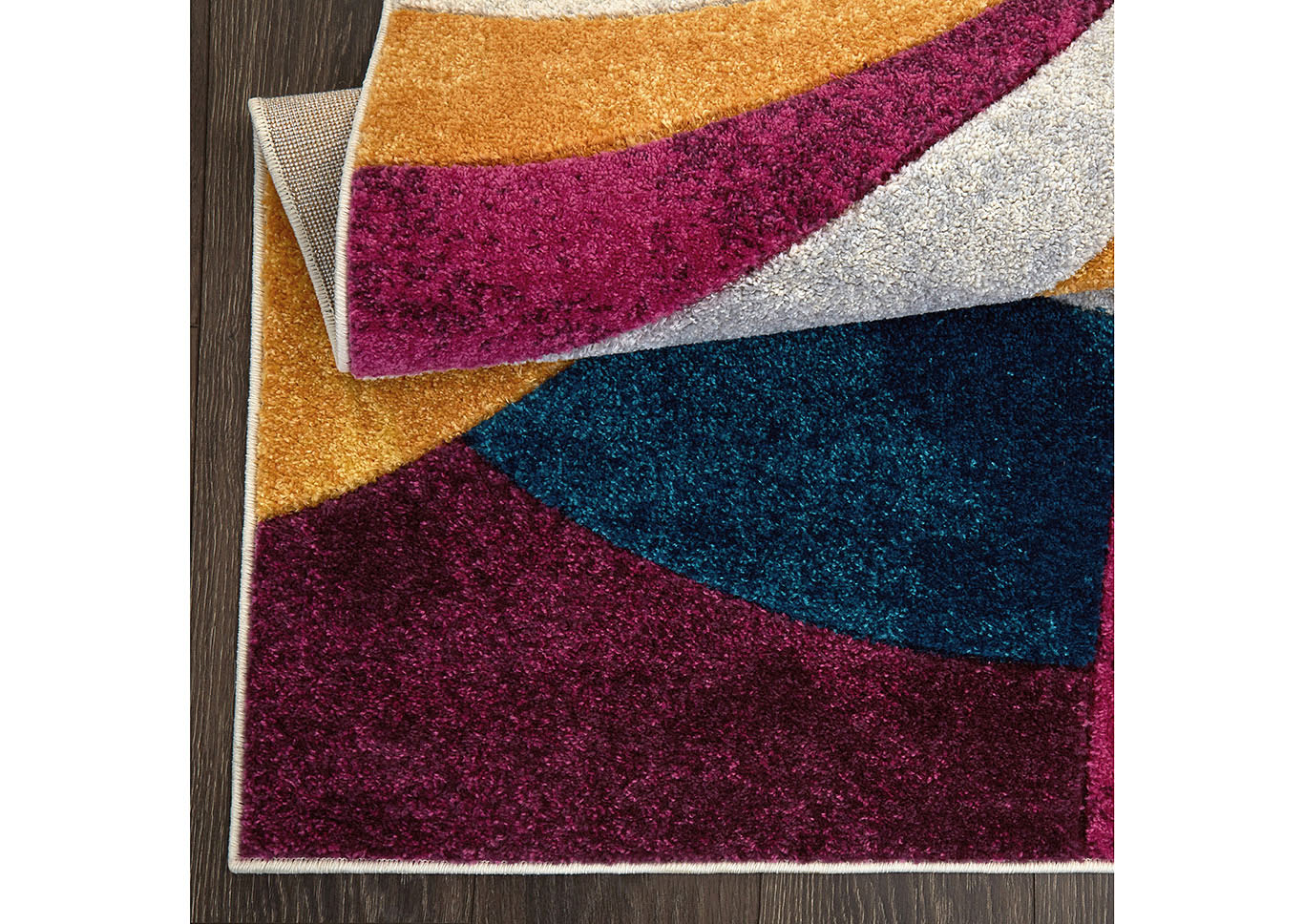 Home Dynamix Tribeca Slade Contemporary Area Rug 7'10"x10'6" Abstract Ivory/Gold/Purple,Home Dynamix