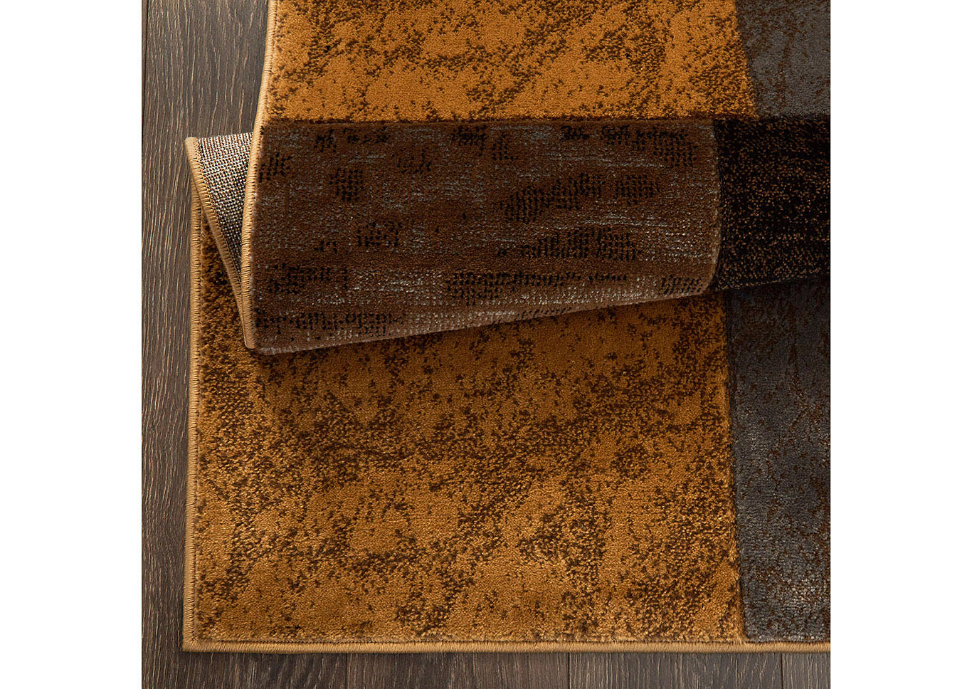 Tribeca Briar Brown-Gray Area Rug,Home Dynamix
