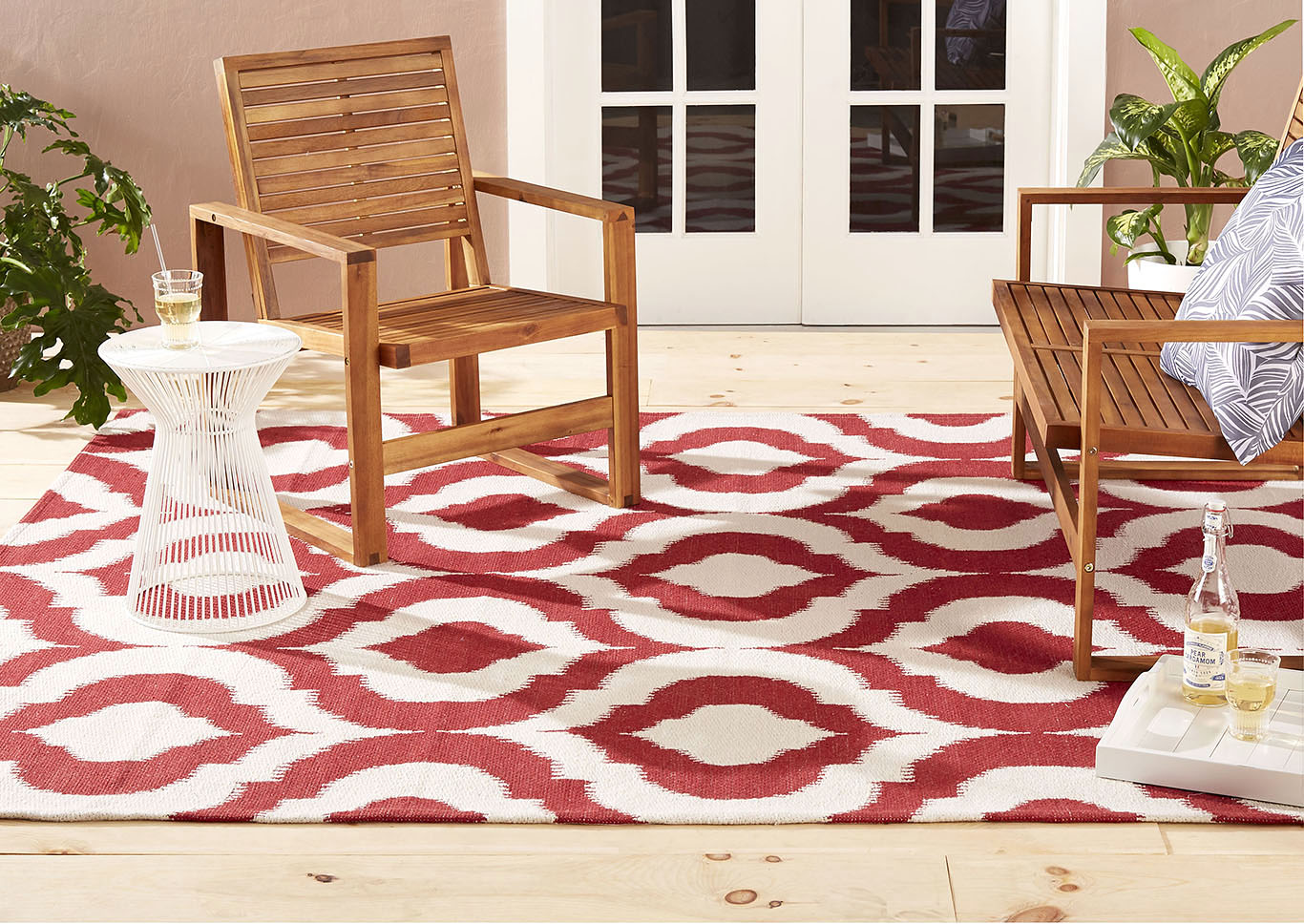 Rio Vivianna Red Area Rug,Home Dynamix