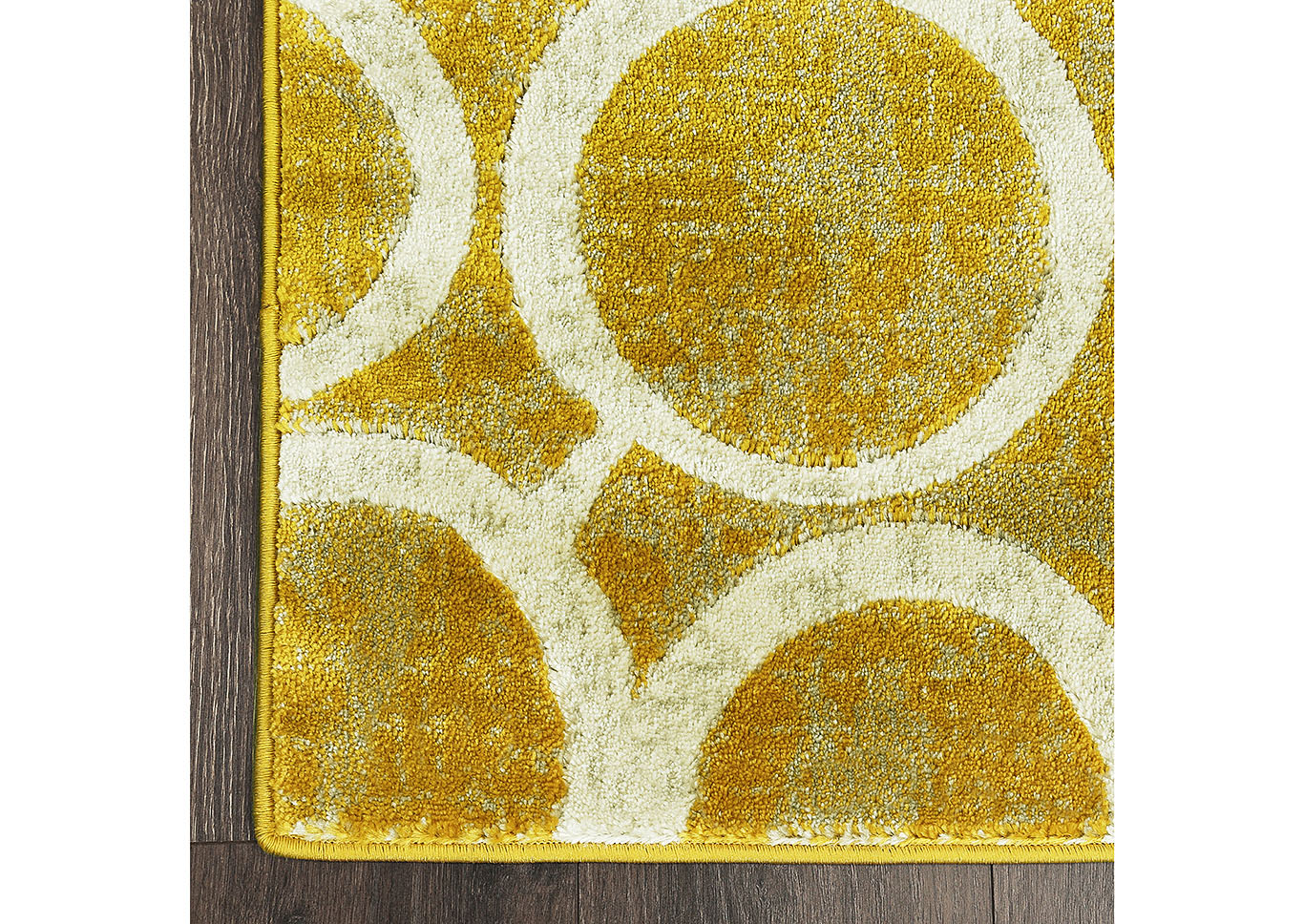 Tanja Morgan Yellow-Ivory Area Rug,Home Dynamix