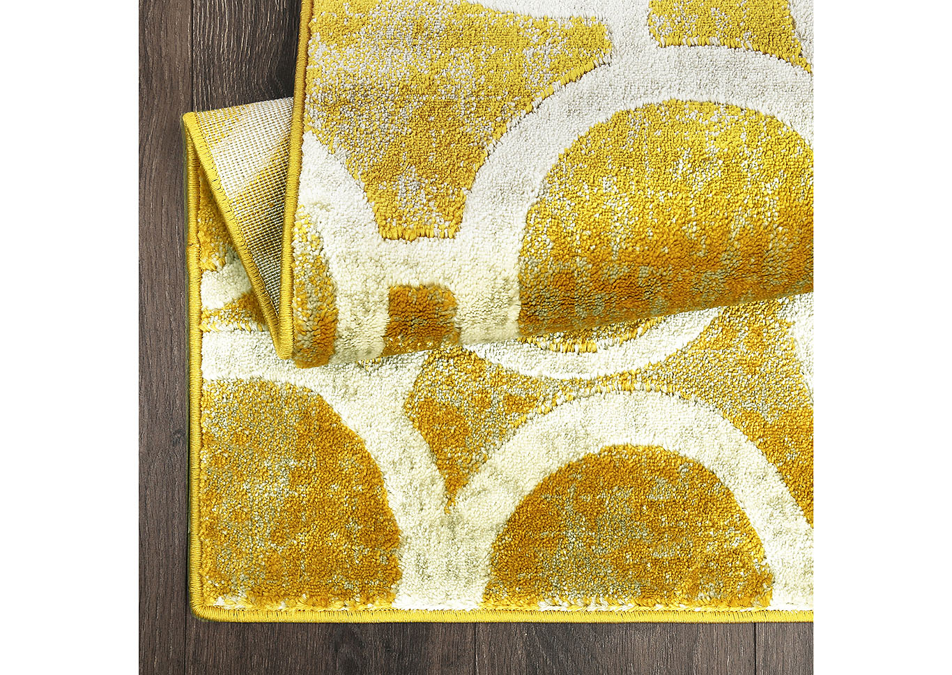 Tanja Morgan Yellow-Ivory Area Rug,Home Dynamix