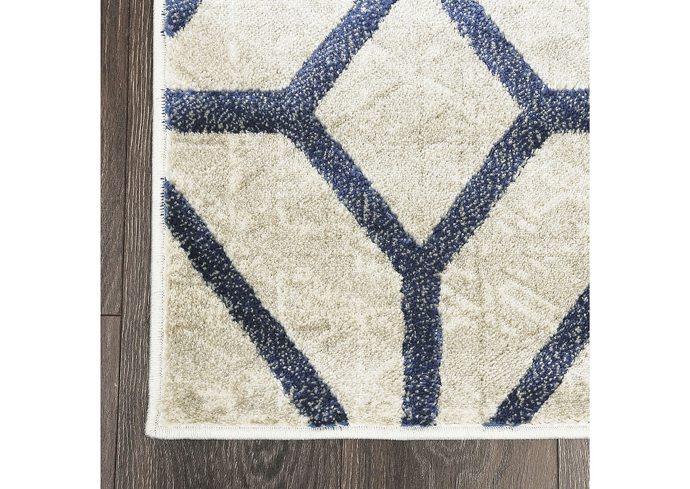 Tanja Mason Ivory-Navy Area Rug,Home Dynamix