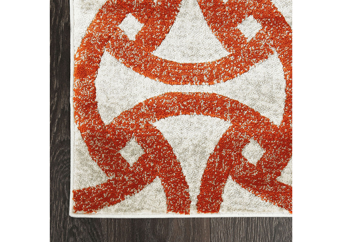 Tanja Jace Beige-Orange Area Rug,Home Dynamix
