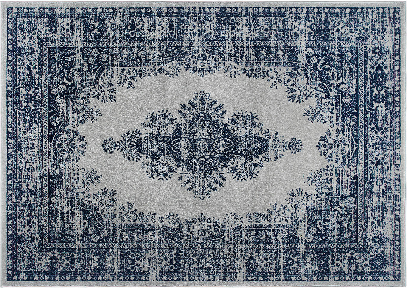 Home Dynamix Vintage Shilah Transitional Area Rug 9'2"x11'8" Medallion Gray/Blue,Home Dynamix