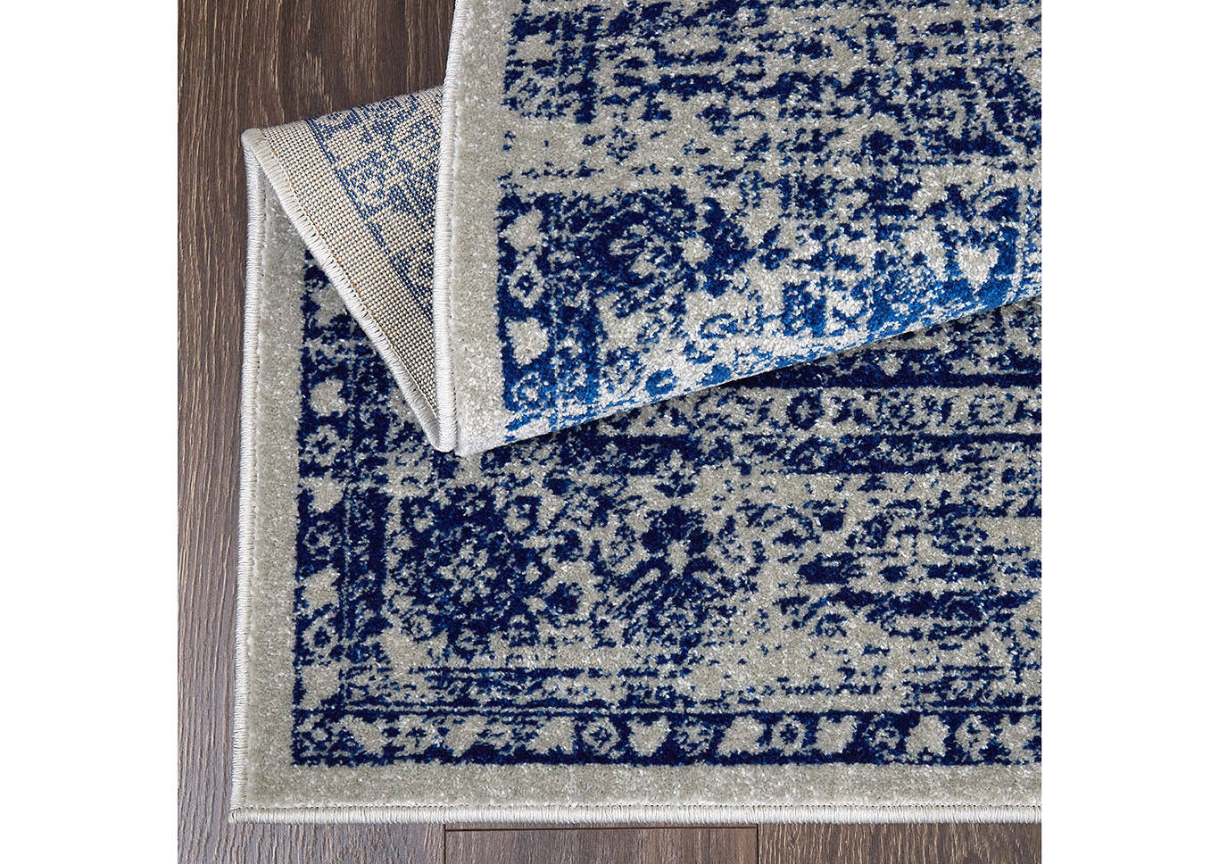 Home Dynamix Vintage Shilah Transitional Area Rug 9'2"x11'8" Medallion Gray/Blue,Home Dynamix