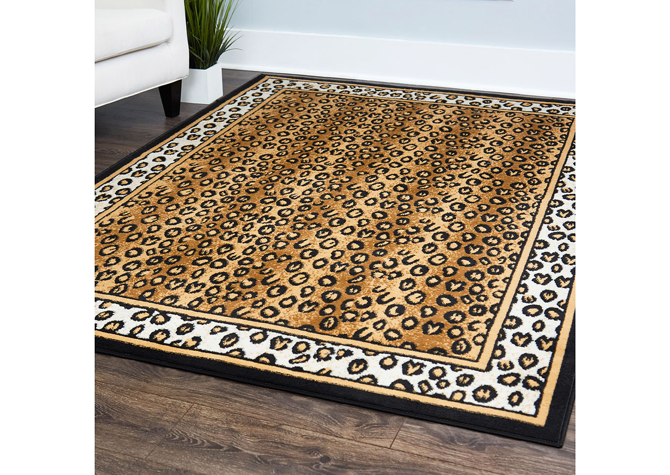 Zone Savannah Ebony Area Rug,Home Dynamix