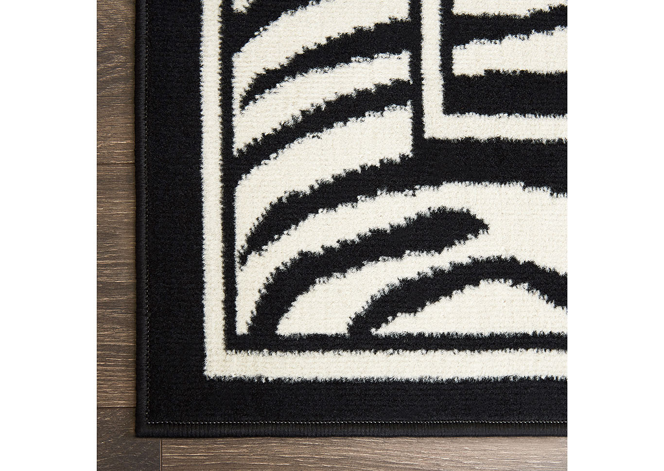 Zone Sabra Black Area Rug,Home Dynamix