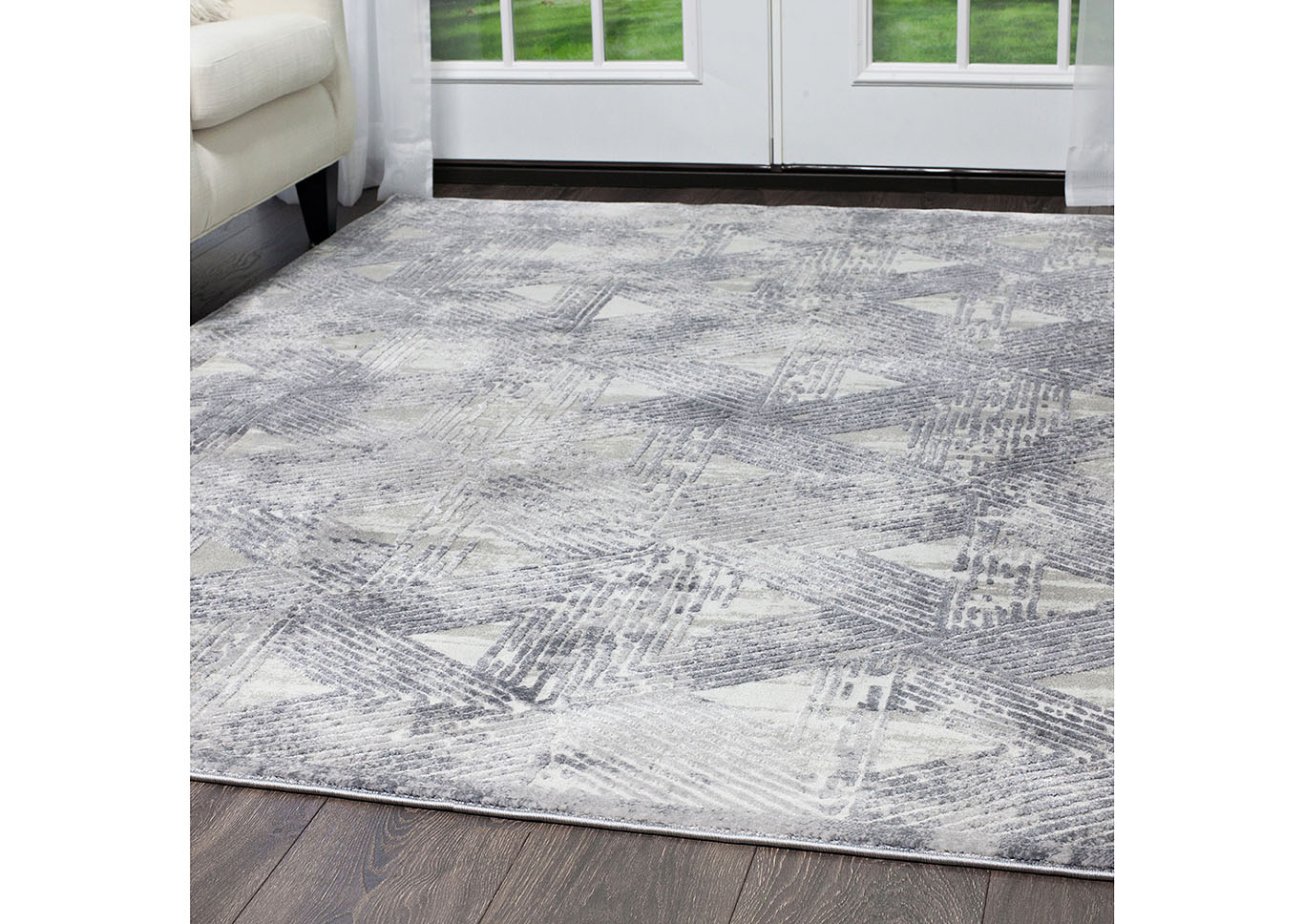Kenmare Carolina  Gray Area Rug,Home Dynamix