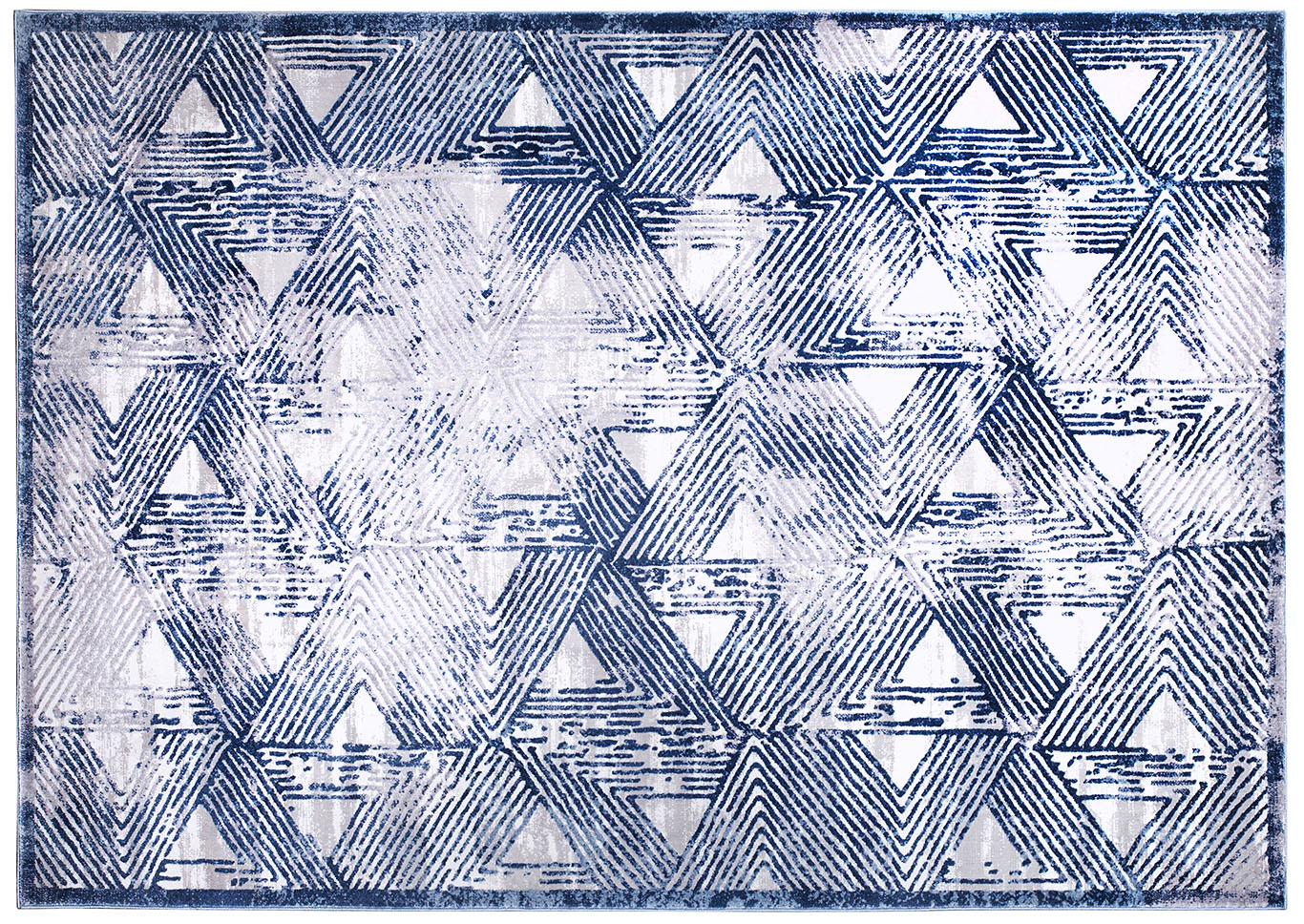 Home Dynamix Nicole Miller Kenmare Carolina Contemporary Area Rug 31.5"x47" Geometric Gray/Blue,Home Dynamix