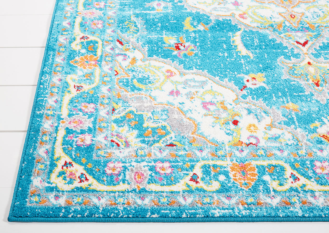 Splash Andre Blue Area Rug,Home Dynamix