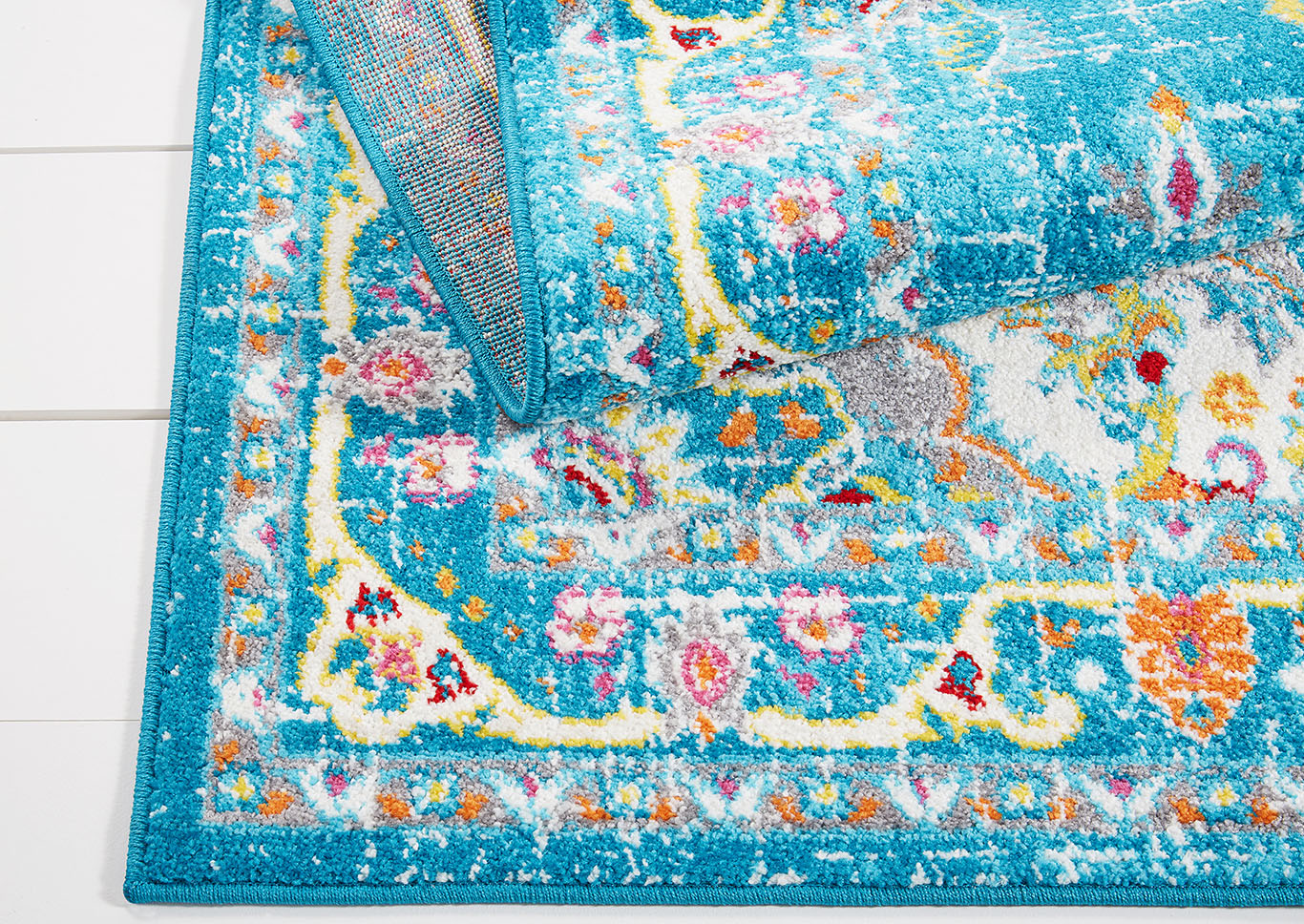 Splash Andre Blue Area Rug,Home Dynamix