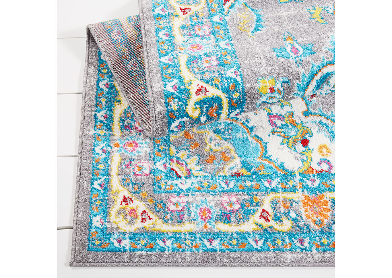 Splash Andre Gray Area Rug,Home Dynamix
