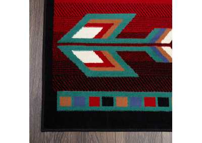 Image for Premium Sagrada Black Area Rug