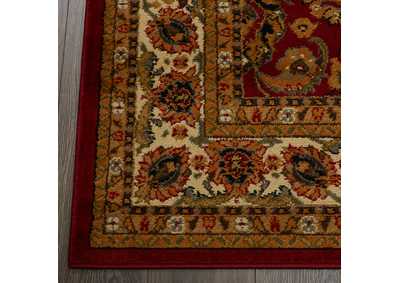 Royalty Orion Red Area Rug